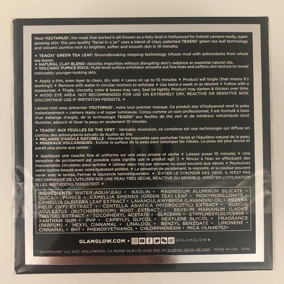 GlamGlow youthmud teaoxi mask - Picture 3 of 3